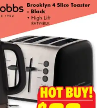 The Good Guys Russell Hobbs Brooklyn 4 Slice Toaster offer