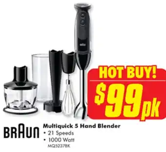 The Good Guys BRAUN Multiquick 5 Hand Blender offer