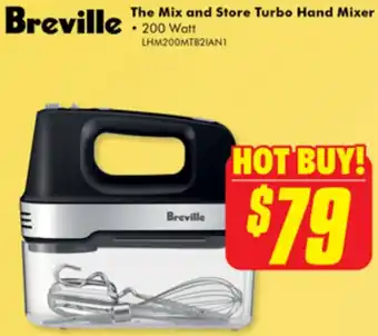 The Good Guys Breville The mix and Store Turbo Hand Mixer offer