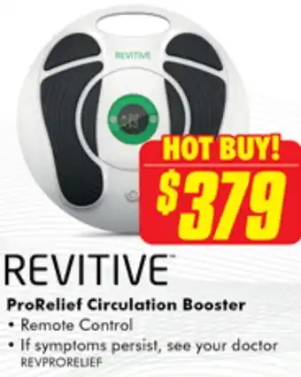 The Good Guys REVITIVE ProRelief Circulation Booster offer