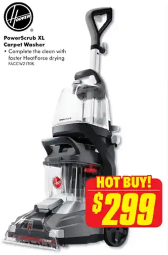 The Good Guys PowerScrub XL Carpet Washer offer