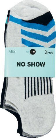 Coles Mix Mens Sport No Show Socks 3 Pack offer