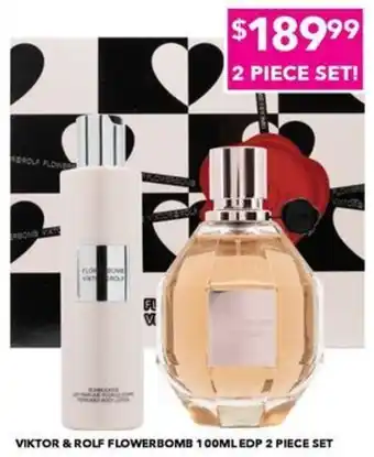 VIKTOR & ROLF FLOWERBOMB 100ML EDP 2 PIECE SET
