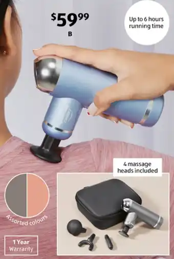 ALDI Mini Fitness Massage Gun offer