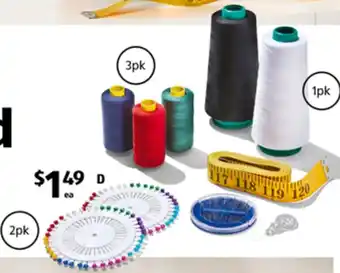 ALDI Haberdashery Accessories offer