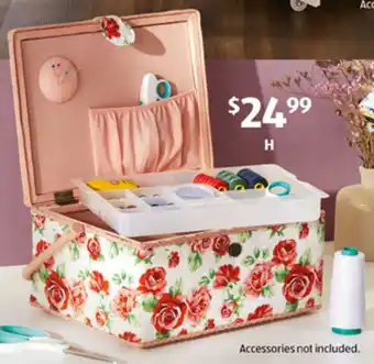 ALDI Sewing Basket offer