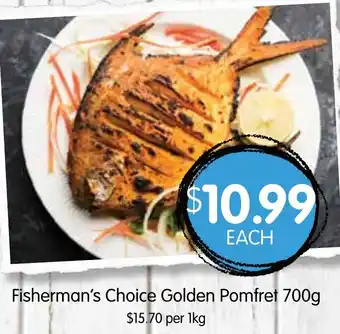 Spudshed Fisherman's Choice Golden Pomfret 700g offer