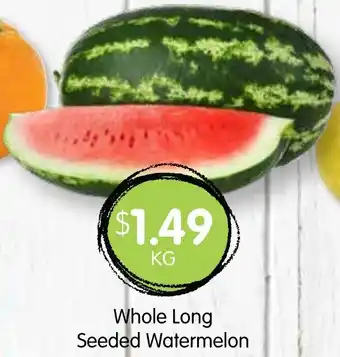 Spudshed Whole Long Seeded Watermelon offer