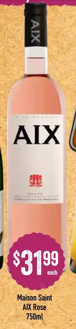 Maison Saint AIX Rose 750ml