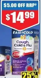 Chemist Warehouse EASE COLD Kids Cough, Cold & Flu offer