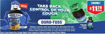 Chemist Warehouse DURO-TUSS CHESTY COUGH LIQUID FORTE offer