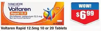 Chemist Warehouse Voltaren Rapid 12.5mg 20 Tablets offer