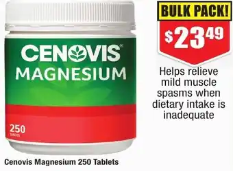 Chemist Warehouse Cenovis Magnesium 250 Tablets offer