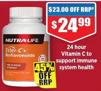 Chemist Warehouse NUTRALIFE. Ester-C+ Bioflavonoids offer