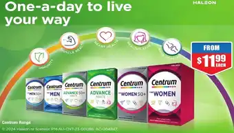 Chemist Warehouse Centrum Range offer