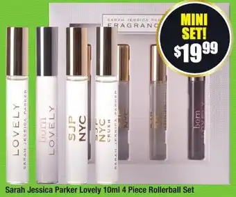 Chemist Warehouse Sarah Jessica Parker Lovely 10ml 4 Piece Rollerball Set offer