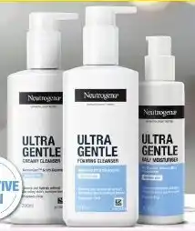 Chemist Warehouse Neutrogena Ultra Gentle Range offer