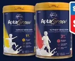 Chemist Warehouse Aptamil AptaGrow 1+ or 3+ Years Milk Drink 900g offer