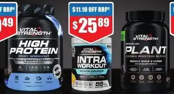 Chemist Warehouse Vital Strength Range offer