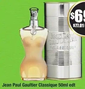 Chemist Warehouse Jean Paul Gaultier Classique 50ml offer