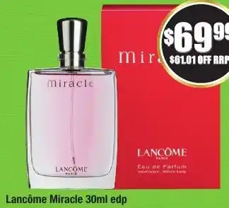 Chemist Warehouse Lancôme Miracle 30ml offer