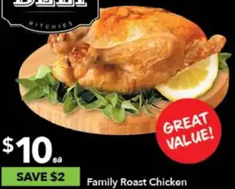 Ritchies Family Roast Chicken offer