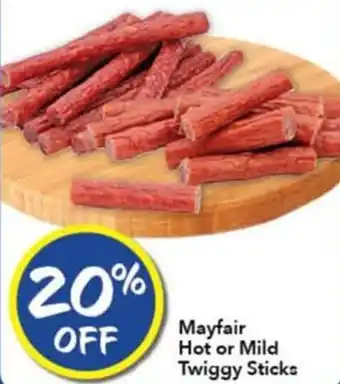 Ritchies Mayfair Hot or Mild Twiggy Sticks offer
