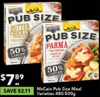 Ritchies McCain Pub Size Meal Varieties 480-500g offer