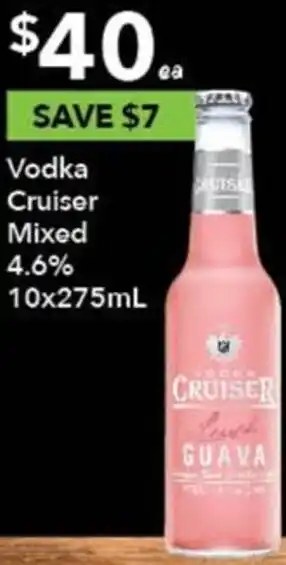 Ritchies Vodka Cruiser Mixed 10x275mL offer