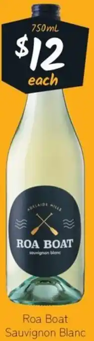 Cellarbrations Roa Boat Sauvignon Blanc offer