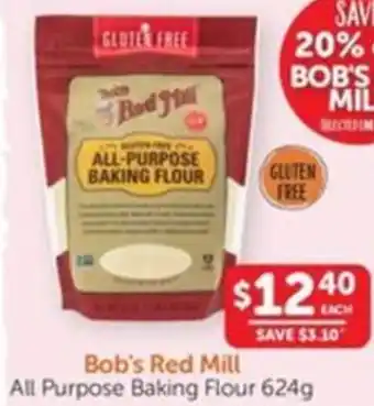 WHOLELIFE catalogue Bob's Red Mill All Purpose Baking Flour 624g offer