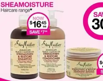 Priceline SHEAMOISTURE Haircare range offer