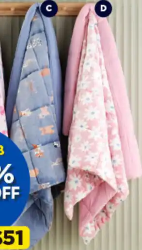 KOO KIDS Buster & Amy Quilted Blankets