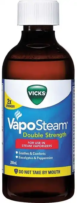 healthylife Vicks Vaposteam Inhalant Double Strength 200ml offer