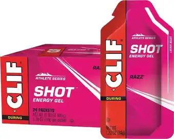 healthylife Clif Shot Energy Gel Razz 24 x 34g offer