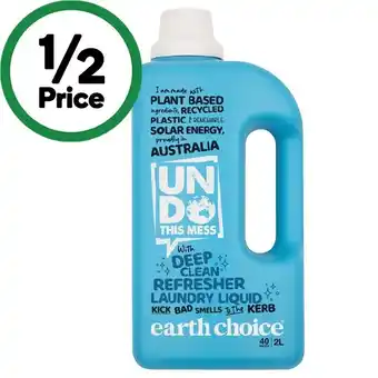 Woolworths UNDO This Mess Laundry Liquid 2 Litre offer