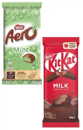 Coles Nestlé Block Chocolate 118g-180g offer