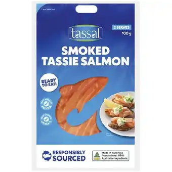 Woolworths Tassal Smoked Salmon 100g offer