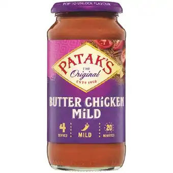 Woolworths Patak’s Simmer Sauces 450g offer