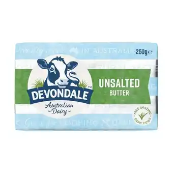 Woolworths Devondale Butter 250g offer