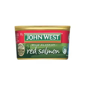 Woolworths John West Red Salmon 210g offer