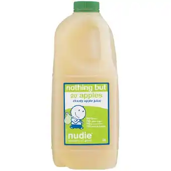 Woolworths Nudie Juice 2 Litre offer