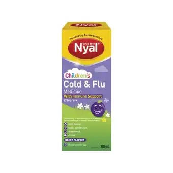 Woolworths Nyal Children's Berry Cold & Flu Immunity Booster 2yrs+ 200ml offer