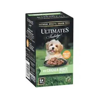 Woolworths Ultimates Wet Dog Food Pk 6 x 100g offer