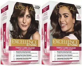 Coles L'Oréal Excellence Colourant 1 Pack offer