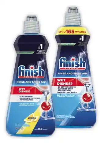 Coles Finish Rinse & Shine Aid 500mL offer