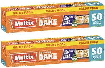 Coles Multix Non Stick Baking Paper 50 Metres offer