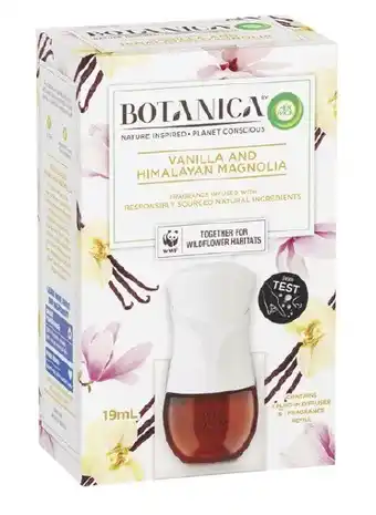 Coles Botanica Plug-In Diffuser 19mL offer