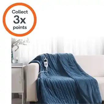 Woolworths Esplanade Home Luxury Heated Throws offer