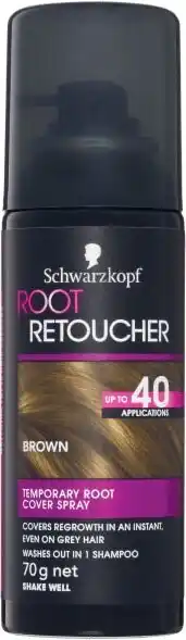 Coles Schwarzkopf Root Retoucher Hair Colour 70g offer